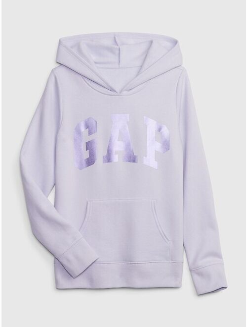 Gap Kids Metallic Arch Logo Hoodie