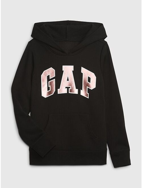 Gap Kids Metallic Arch Logo Hoodie