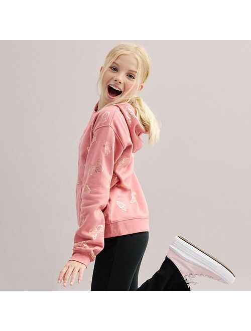 Girls 6-20 SO Favorite Fleece Pullover Hoodie in Regular & Plus