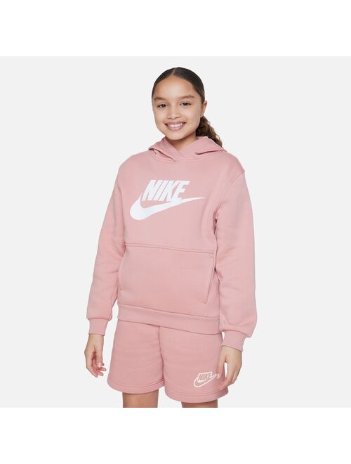 Girls 7-16 Nike Sportswear Club Fleece Graphic Hoodie