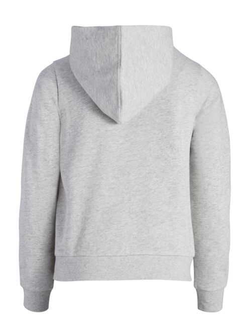 ID Ideology Big Girls Core Heather Long-Sleeve Hoodie, Created for Macy's