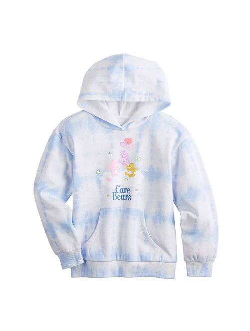 licensed character Girls 7-16 Care Bears Oversized Fleece Hoodie