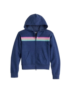 Girls 7-16 SO Adaptive Sensory Fleece Zip Hoodie