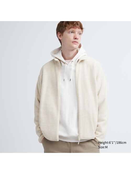 UNIQLO Fleece Full-Zip Jacket (Heather)