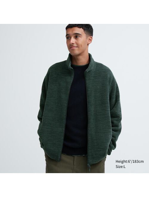 UNIQLO Fleece Full-Zip Jacket (Heather)