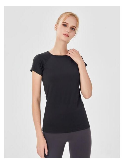 REBODY ACTIVE Miracle Play Short Sleeve Top for Women