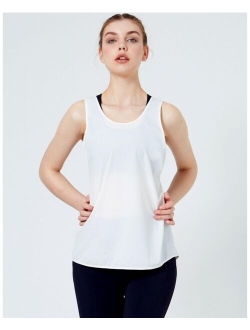 REBODY ACTIVE Atlas Laser Cut Mesh Tank for Women