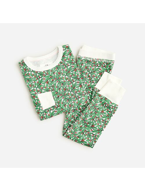 J.Crew Girls' long-sleeve printed sleep set