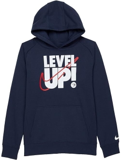 Nike 3BRAND Kids Level Up Pullover Hoodie (Big Kids)