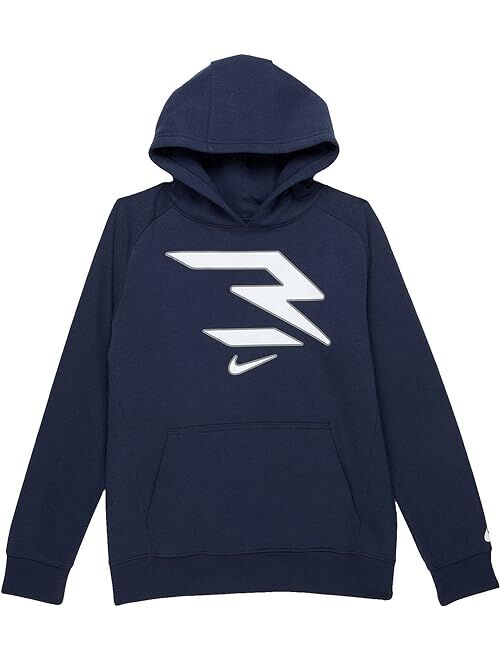 Nike 3BRAND Kids Logo Pullover Hoodie (Big Kids)