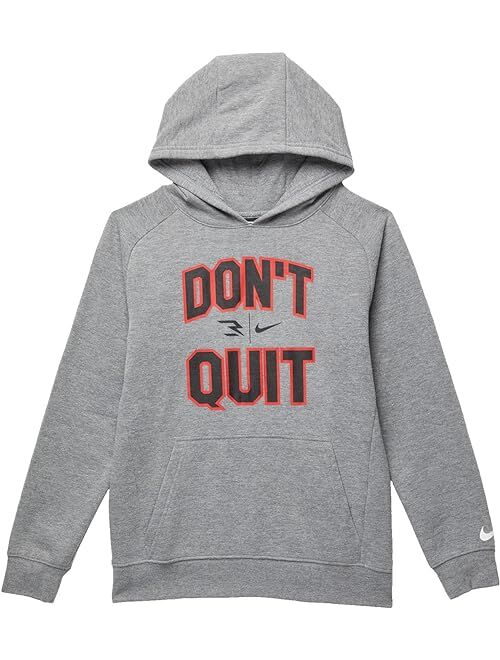 Nike 3BRAND Kids Dont Quit Hoodie (Big Kids)