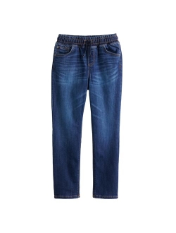 Boys 4-8 Jumping Beans Super Tough Denim Pull-On Straight Leg Jeans