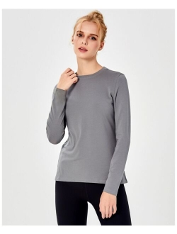 REBODY ACTIVE Pima Going Long Sleeve Tee for Women