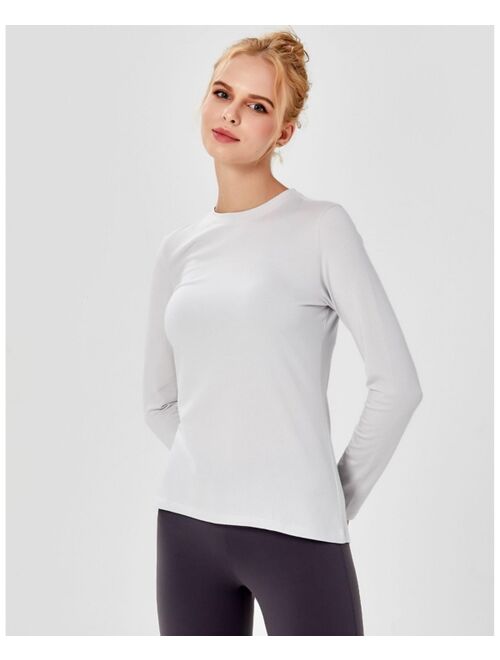 REBODY ACTIVE Pima Going Long Sleeve Tee for Women