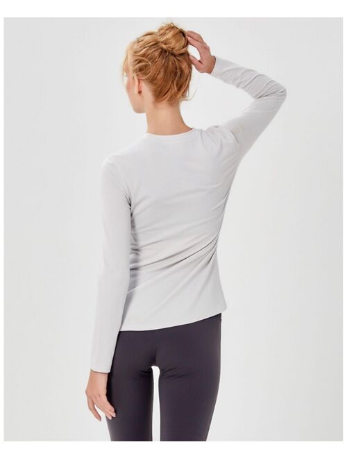 REBODY ACTIVE Pima Going Long Sleeve Tee for Women