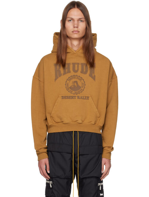 Rhude Tan Desert Valley Hoodie