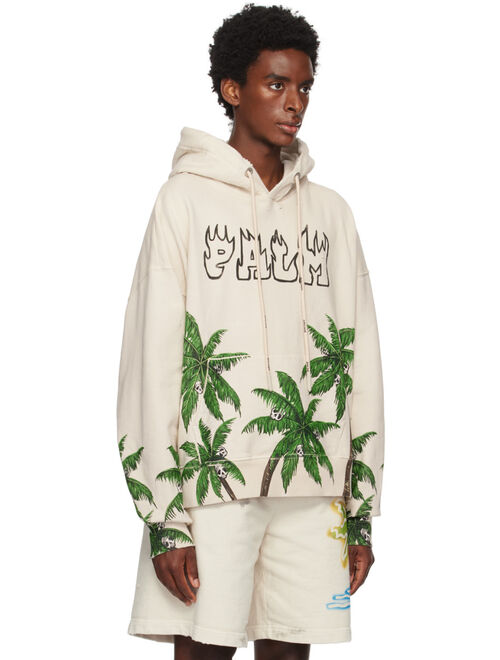 Palm Angels Off-White Palms&Skulls Hoodie