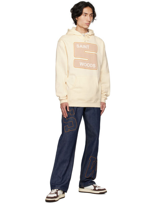 Saintwoods Off-White 'You Go' Hoodie