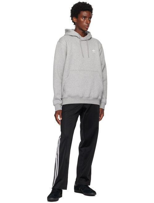 adidas Originals Gray Trefoil Essentials Hoodie