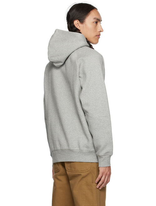 Carhartt Work In Progress Gray Chase Hoodie