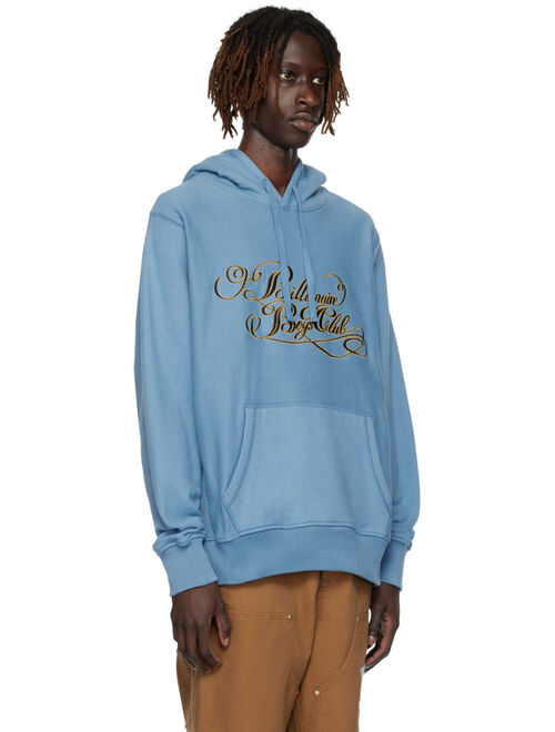 Billionaire Boys Club Blue Printed Hoodie