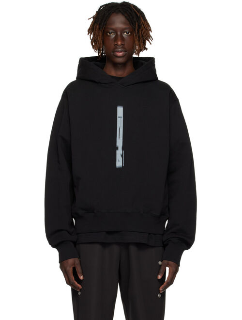 C2H4 Black Deformation Hoodie