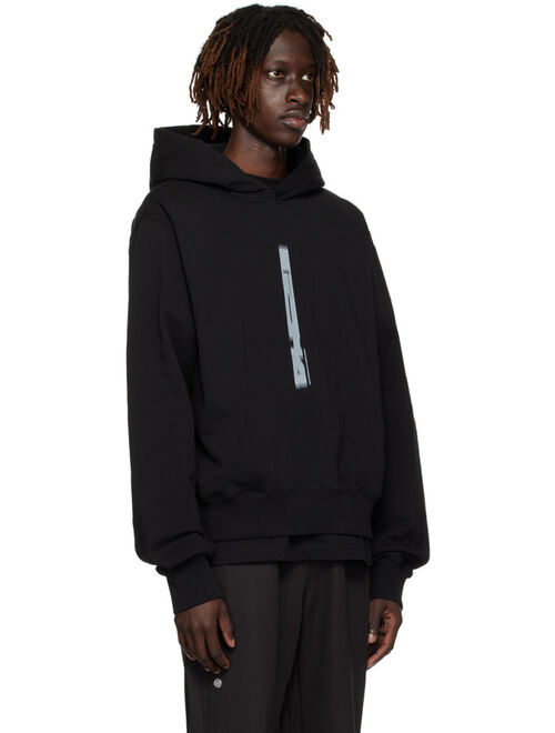 C2H4 Black Deformation Hoodie