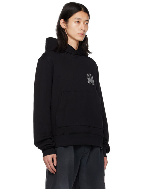 AMIRI Black Embellished Hoodie