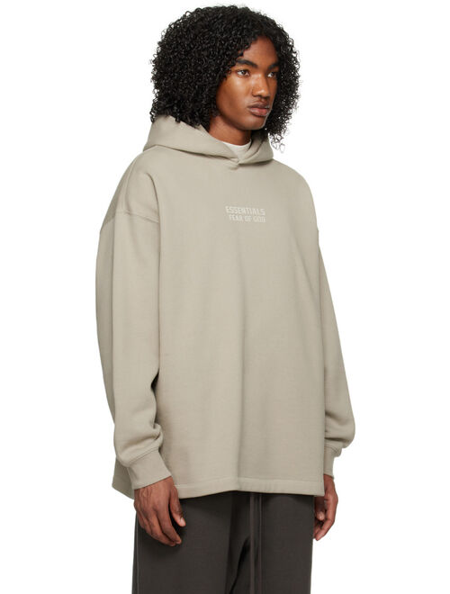 Essentials Gray Relaxed Hoodie