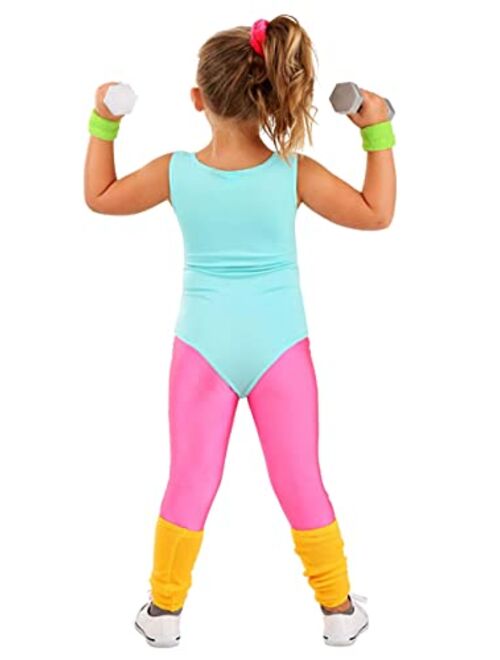 Fun Costumes Toddler Girl's Totally 80s Workout Costume