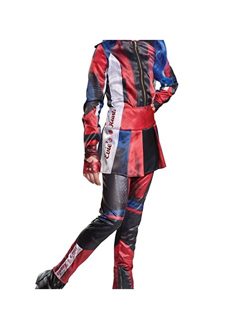 Disguise Evie Descendants 3 Deluxe Girls Costume, Official Disney Descendants Costume Jumpsuit