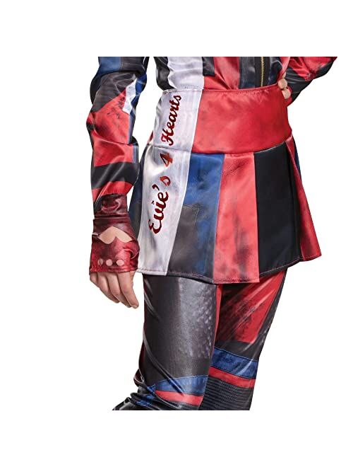 Disguise Evie Descendants 3 Deluxe Girls Costume, Official Disney Descendants Costume Jumpsuit