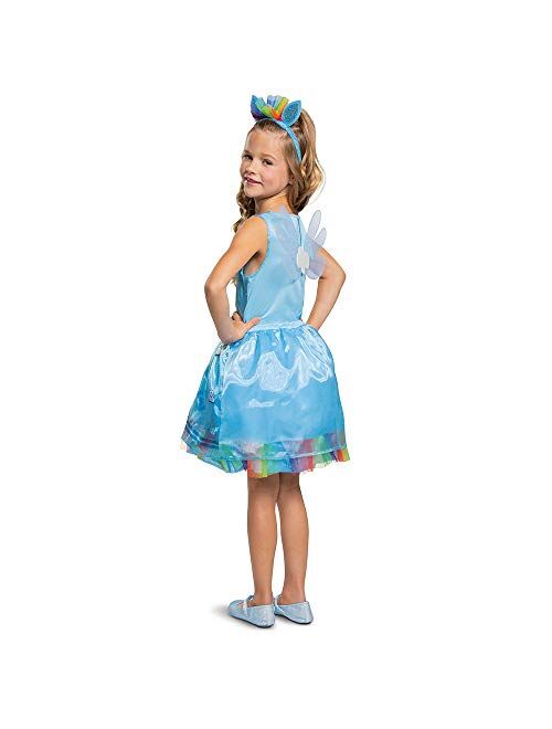 Disguise Rainbow Dash My Little Pony Costume for Girls, Children's Character Dress Outfit