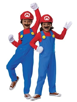 Kid's Super Mario Bros Premium Mario Costume