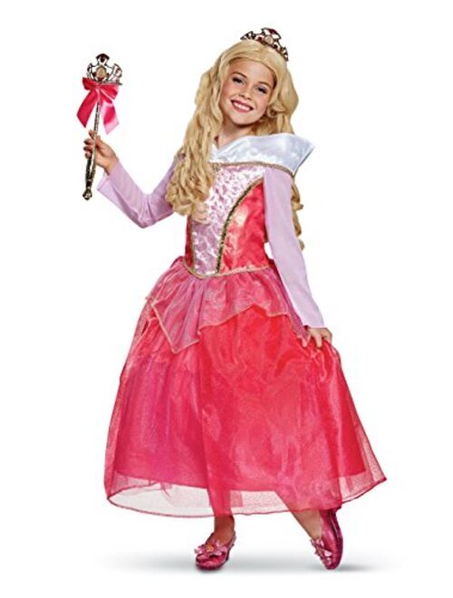 Disguise Sleeping Beauty Aurora Deluxe Girls Costume