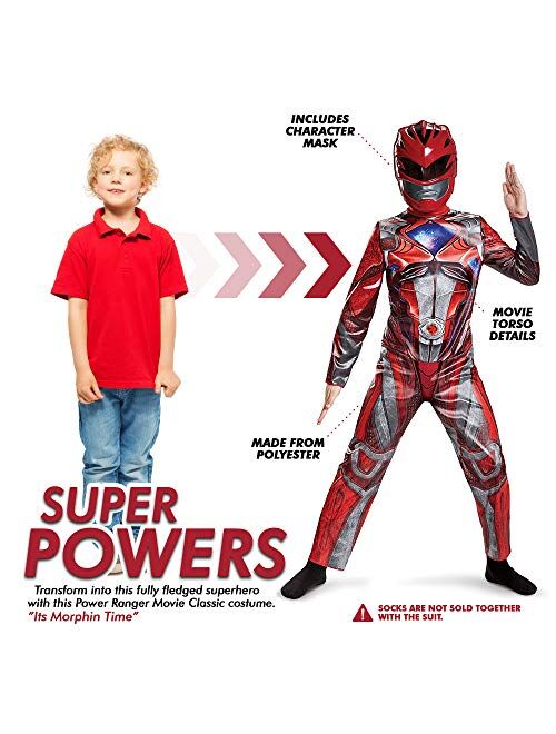 Disguise Red Power Ranger Costume