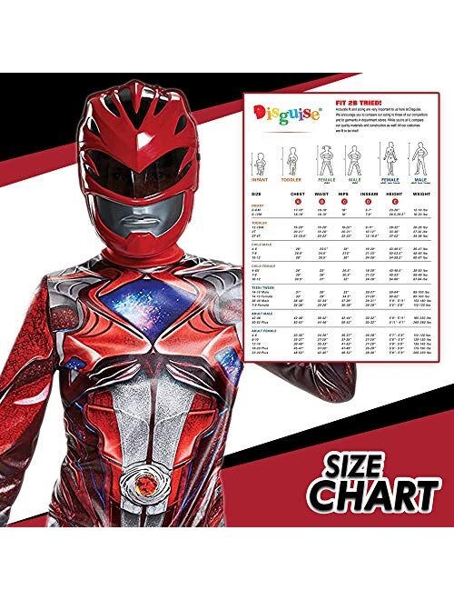 Disguise Red Power Ranger Costume