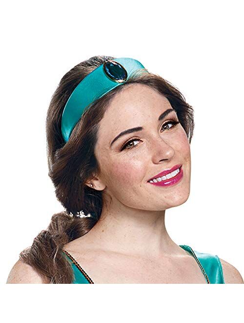 Disguise Disney Women's Jasmine Deluxe Adult Costume, Turquoise