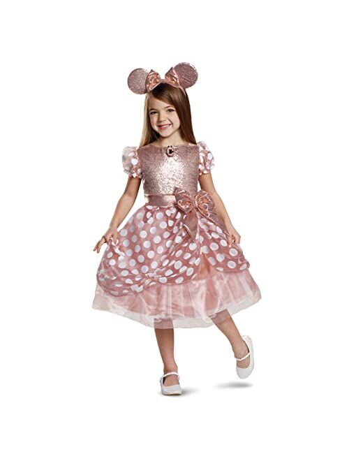 Disguise - Rose Gold Minnie Deluxe Child Costume