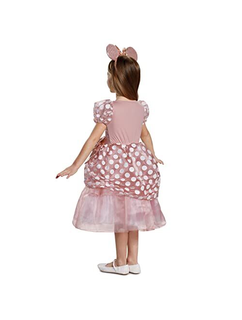 Disguise - Rose Gold Minnie Deluxe Child Costume