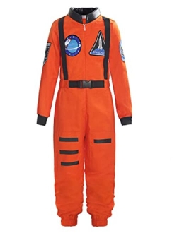 ReliBeauty Boys Girls Kids Children Astronaut Role Play Costume