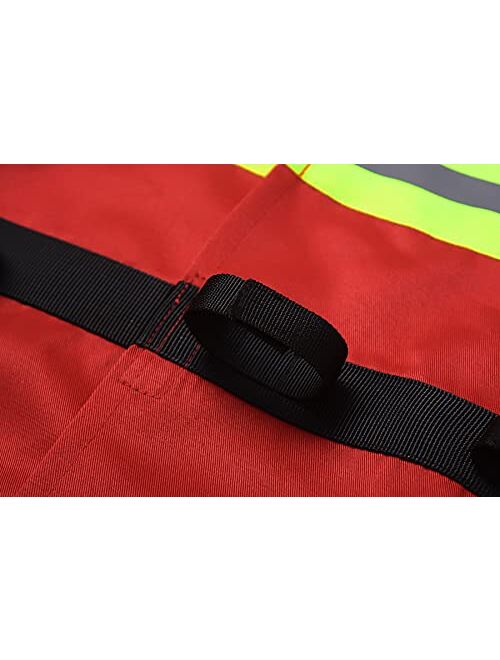 ReliBeauty Firefighter costume Fire Chief Jacket