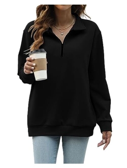 GOCHIC Women's Hooded Sweatshirts Casual Full Zip Hoodie Long Sleeve Oversized Jackets with Pockets