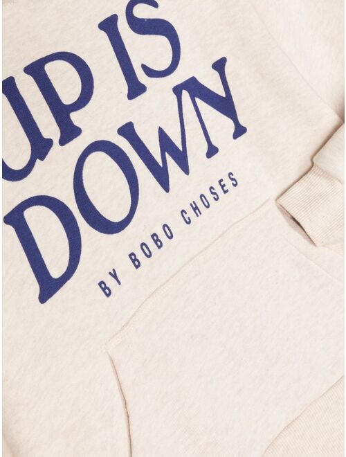 Bobo Choses logo-print cotton hoodie