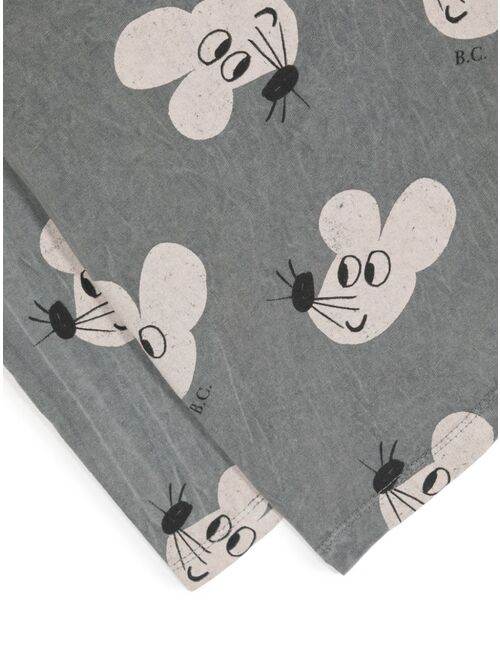 Bobo Choses cartoon-print organic-cotton T-shirt