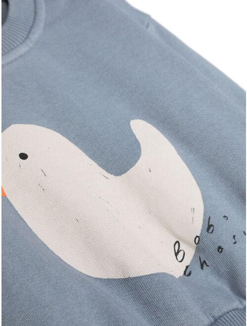 Bobo Choses illustration-print crew-neck sweatshirt