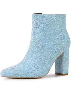 Women's Glitter Ankle Booties