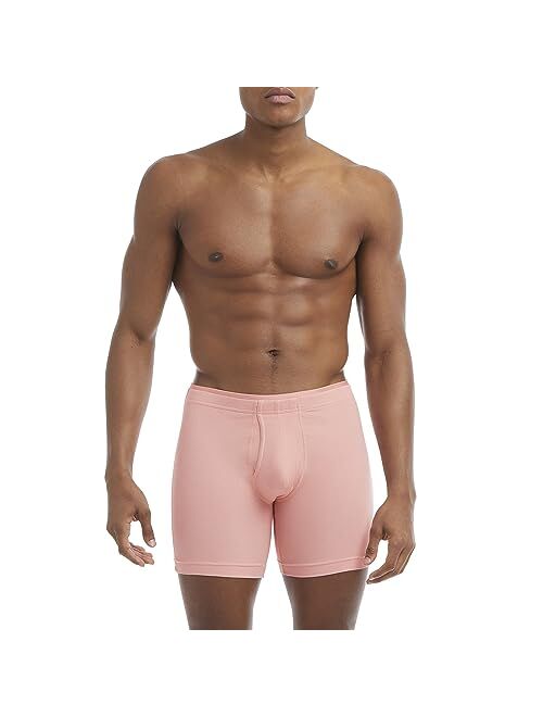 2(X)IST Modal Rib Boxer Brief 6"