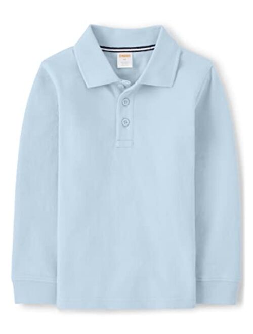 Gymboree Boys' and Toddler Long Sleeve Polo Shirt