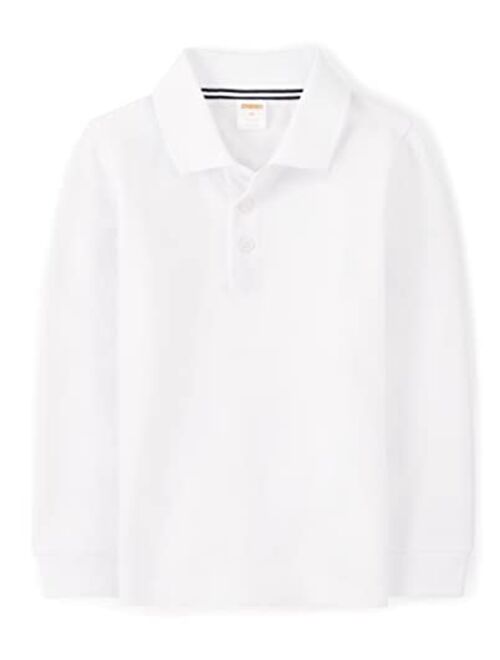 Gymboree Boys' and Toddler Long Sleeve Polo Shirt